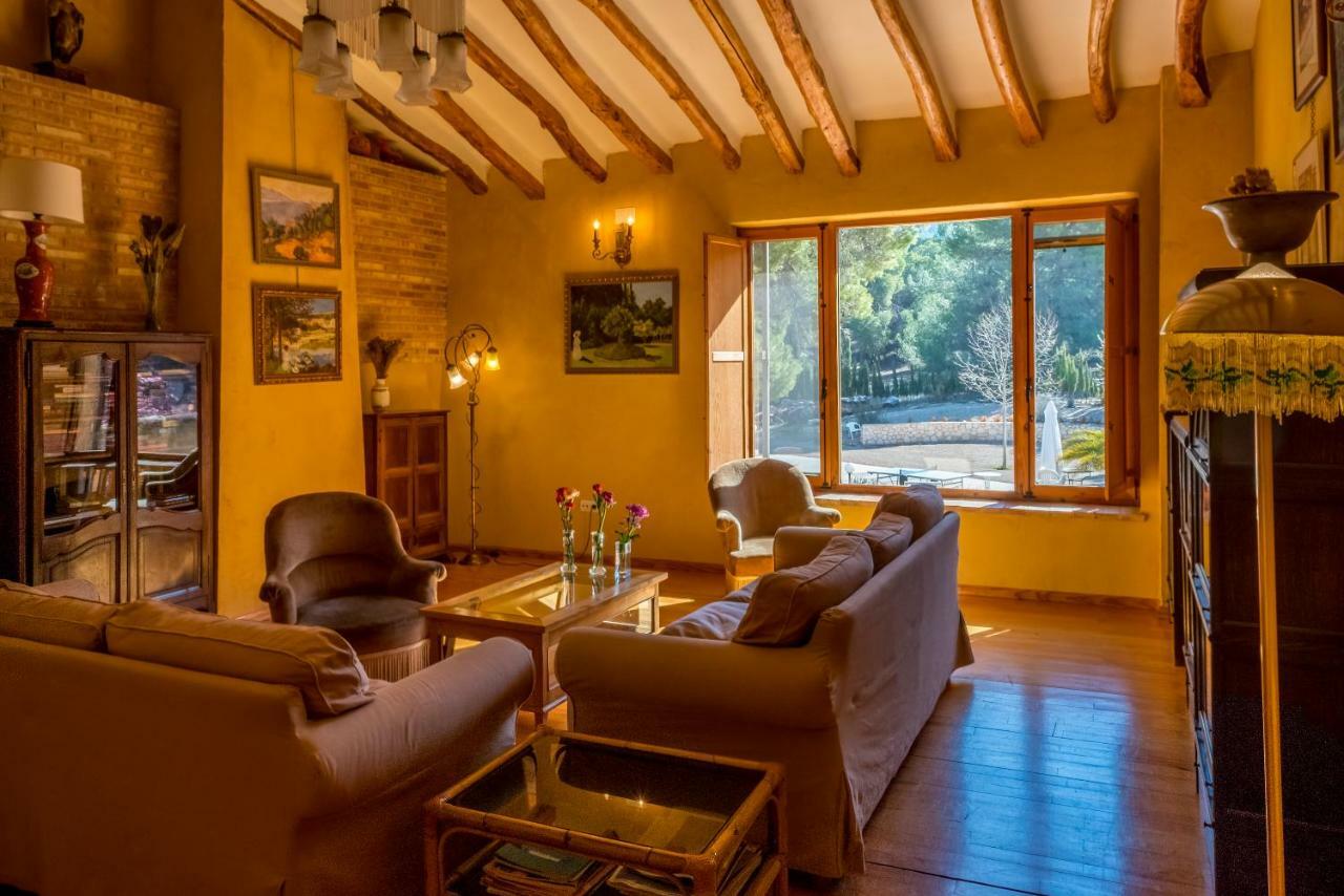 Hotel Rural Mas Fontanelles Biar Extérieur photo